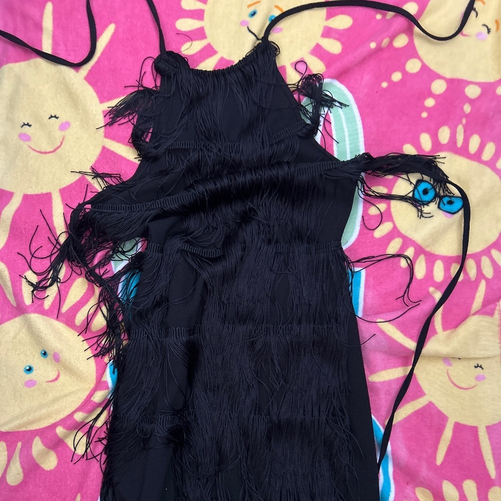 Black 20s dress